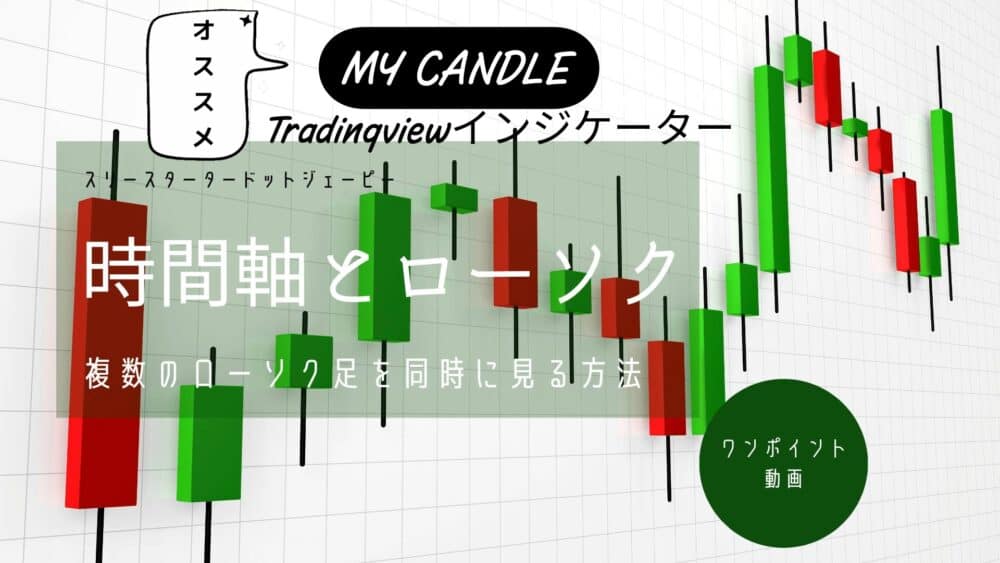 時間足とローソク足 ワンポイント動画2