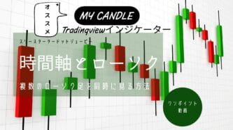 時間足とローソク足 ワンポイント動画2